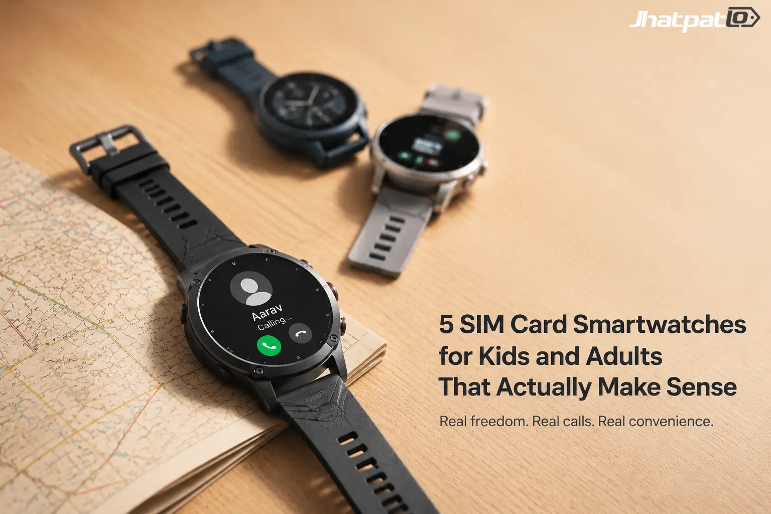  5 SIM Card Smartwatches for Kids and Adults That Actually Make Sense