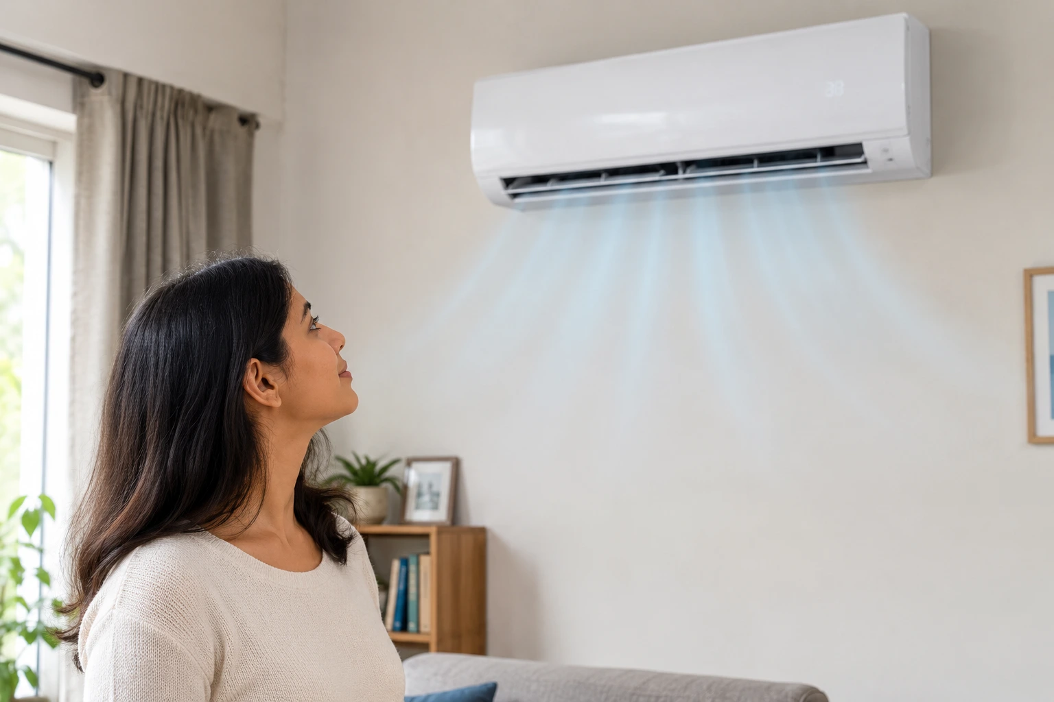 How a split AC works