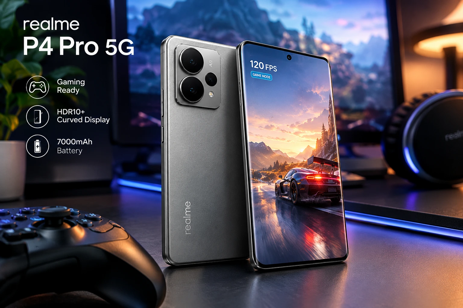 Realme P4 Power 5G battery life