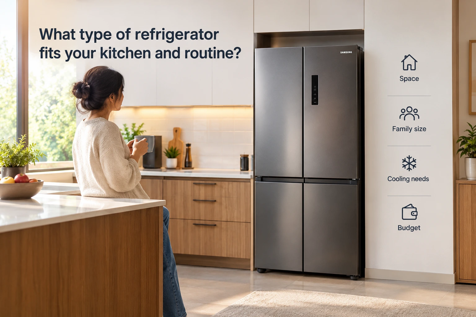Different types of refrigerators