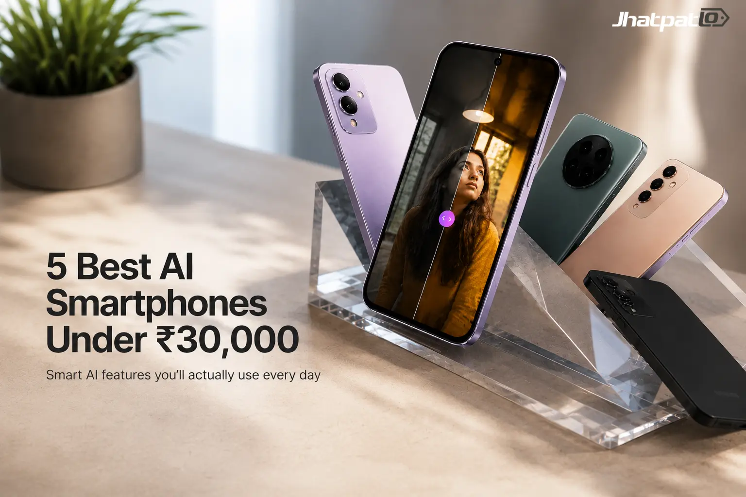  5 Best AI Smartphones Under Rs 30,000 With Real Features You’ll Actually Use