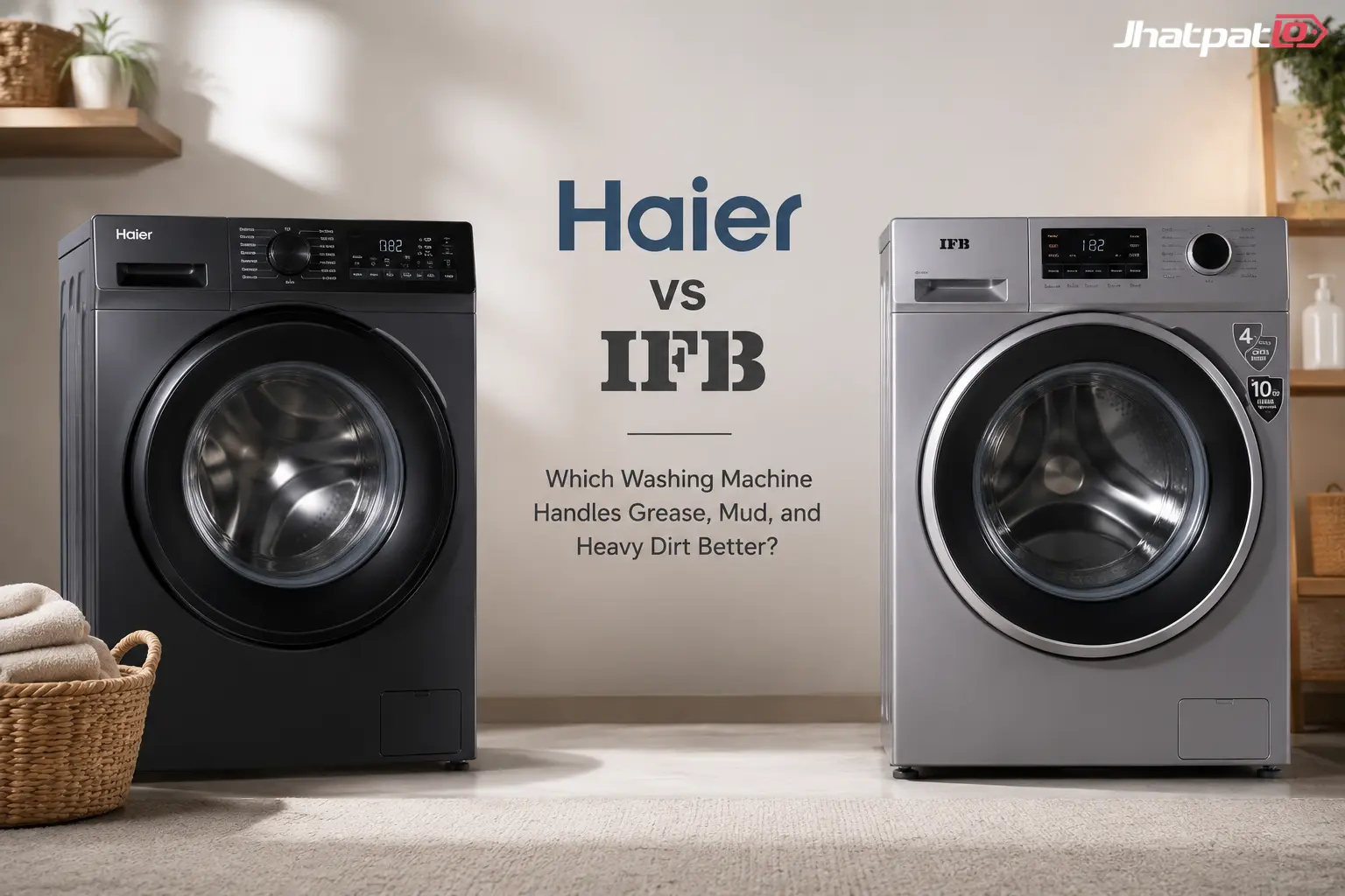 Haier vs IFB for Tough Stains: Which Washing Machine Handles Grease, Mud, and Heavy Dirt Better?