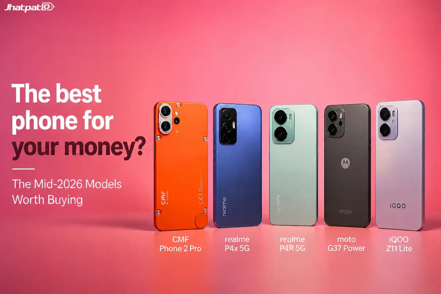  Best Budget Smartphones You Can Buy in Mid-2026