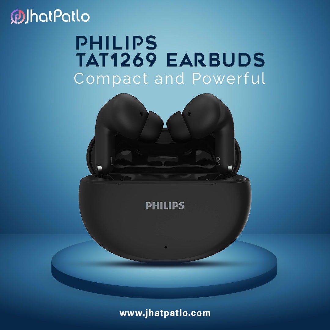 Philips TAT1269 Earbuds – Compact and Powerful