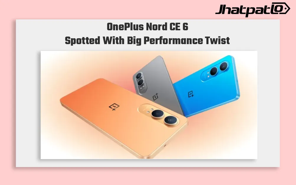 Alleged OnePlus Nord CE 6 Spotted on Geekbench with Snapdragon 7s Gen 4