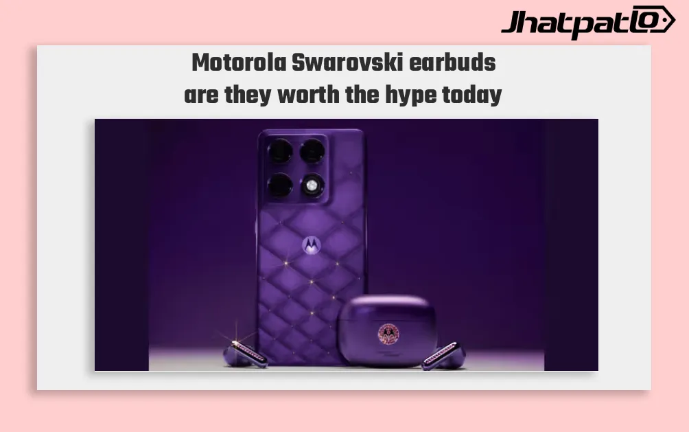 Motorola unveils Swarovski crystal editions of Signature and Moto Buds 2 Plus