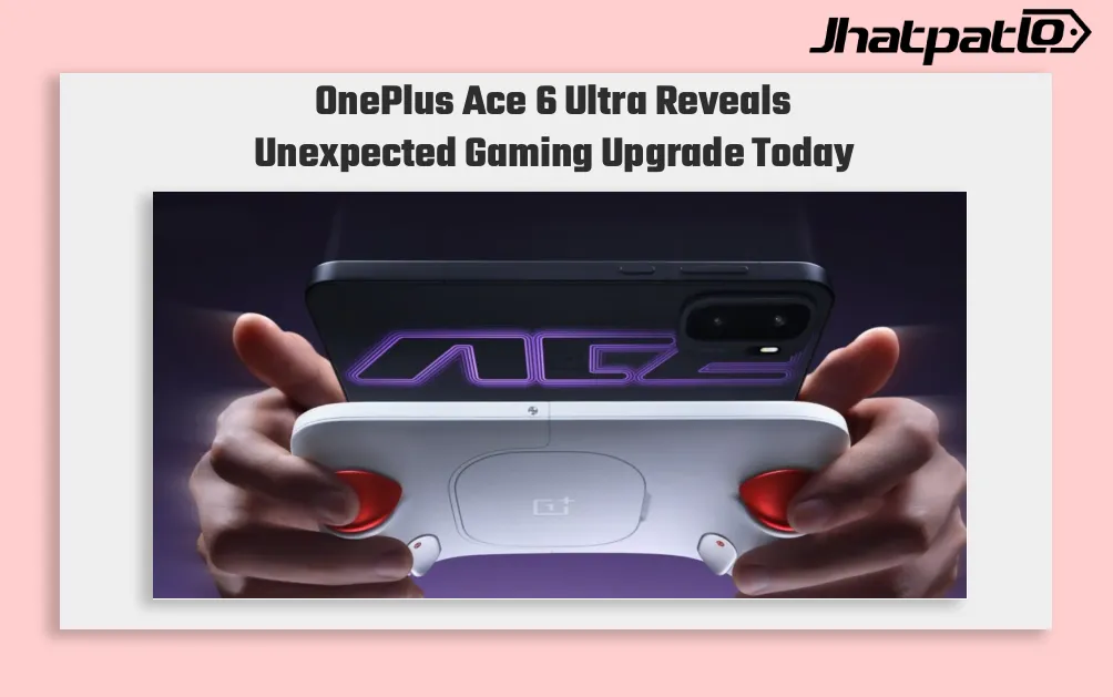  OnePlus Ace 6 Ultra Reveals Strix G15 Controller Ahead of April 28 Launch