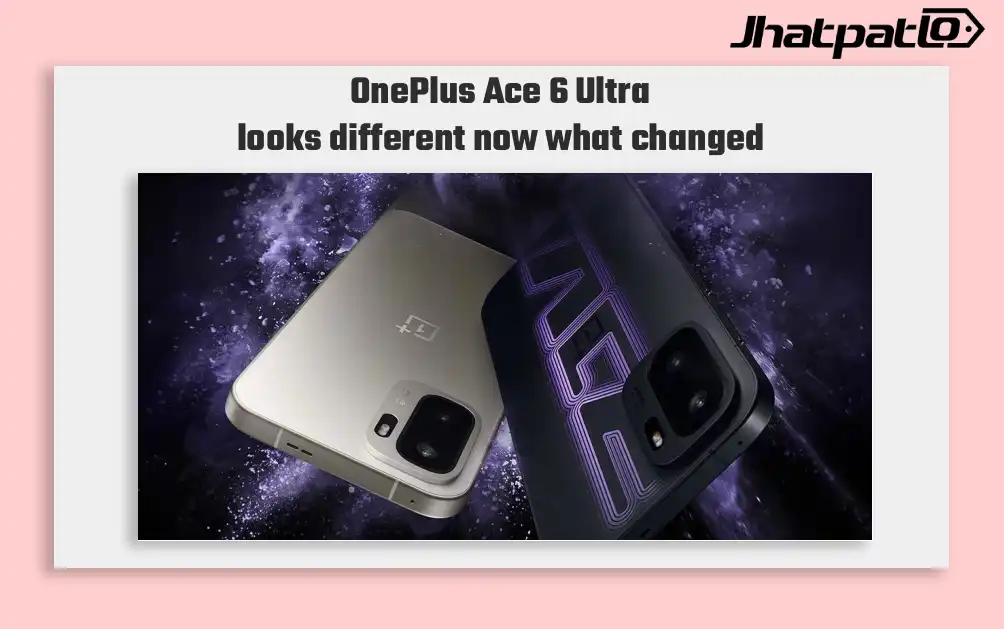 OnePlus Ace 6 Ultra Shows Off Metal Storm Color Ahead of April 28 Launch