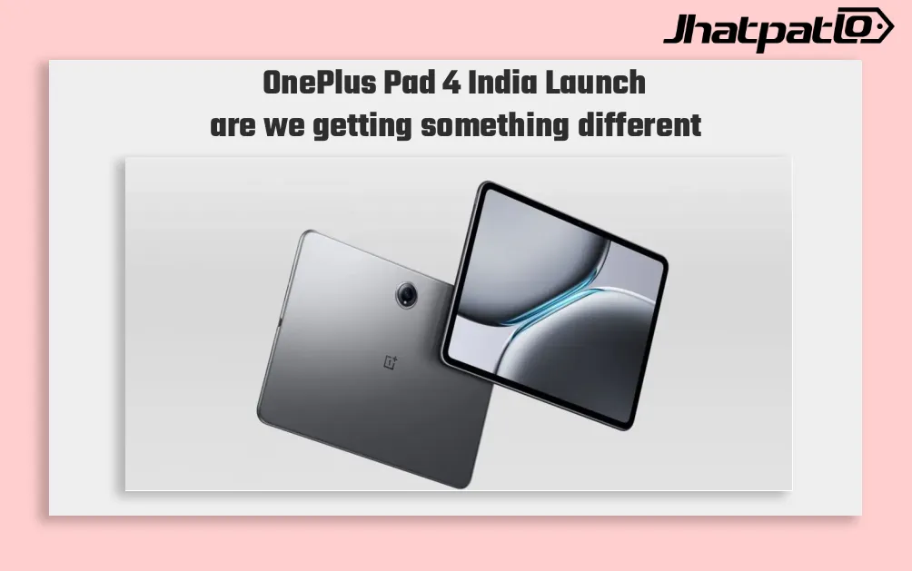  OnePlus Pad 4 India Launch Set for April 30 With Dark Brown Design Teased
