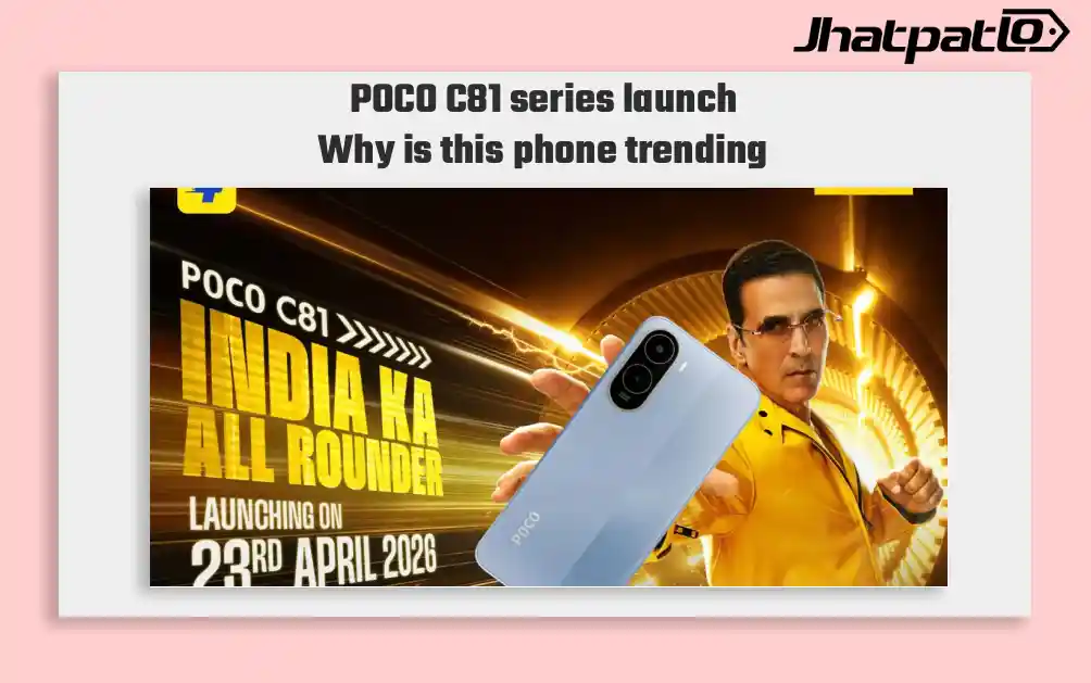 POCO C81 Series Launches in India on April 23 With 6300mAh Battery