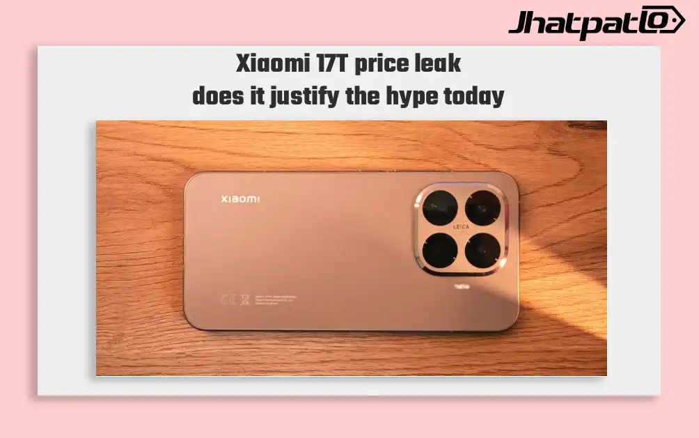 Xiaomi 17T Leaked With 6500mAh Battery 120Hz Display And €749 Price