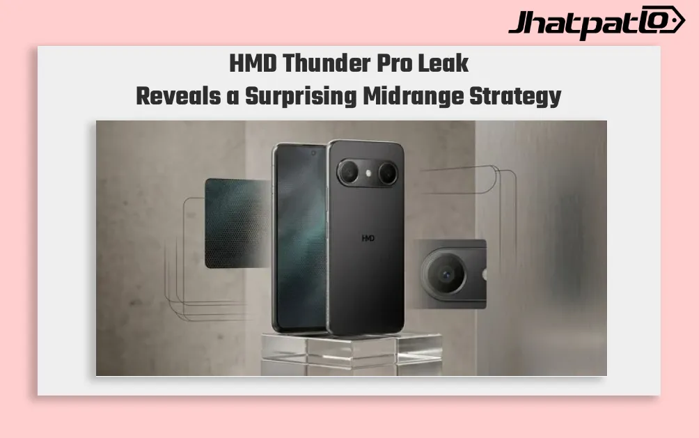 HMD Thunder Pro Leak Reveals OLED Display and 6,000mAh Battery