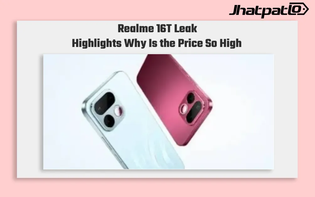 Realme 16T Box Leak Shows Rs 55,999 MRP Ahead of India Launch