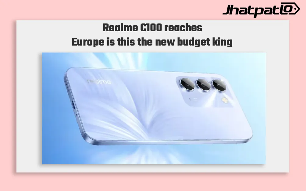 Realme C100 Heads to Europe With 6600 mAh Battery and Two Storage Options