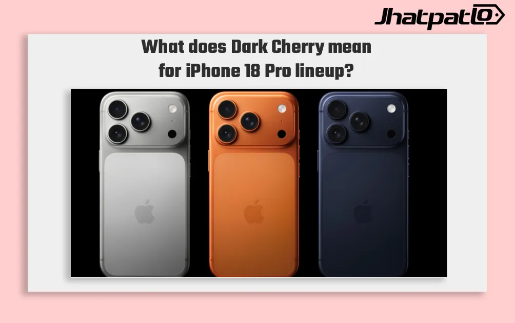 iPhone 18 Pro Leak Points to Dark Cherry and Cloud Blue