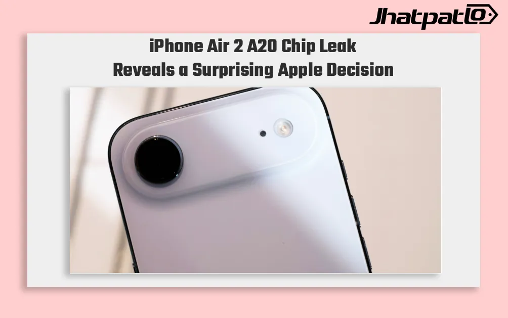 iPhone Air 2 May Get Standard A20 Chip Instead of A20 Pro