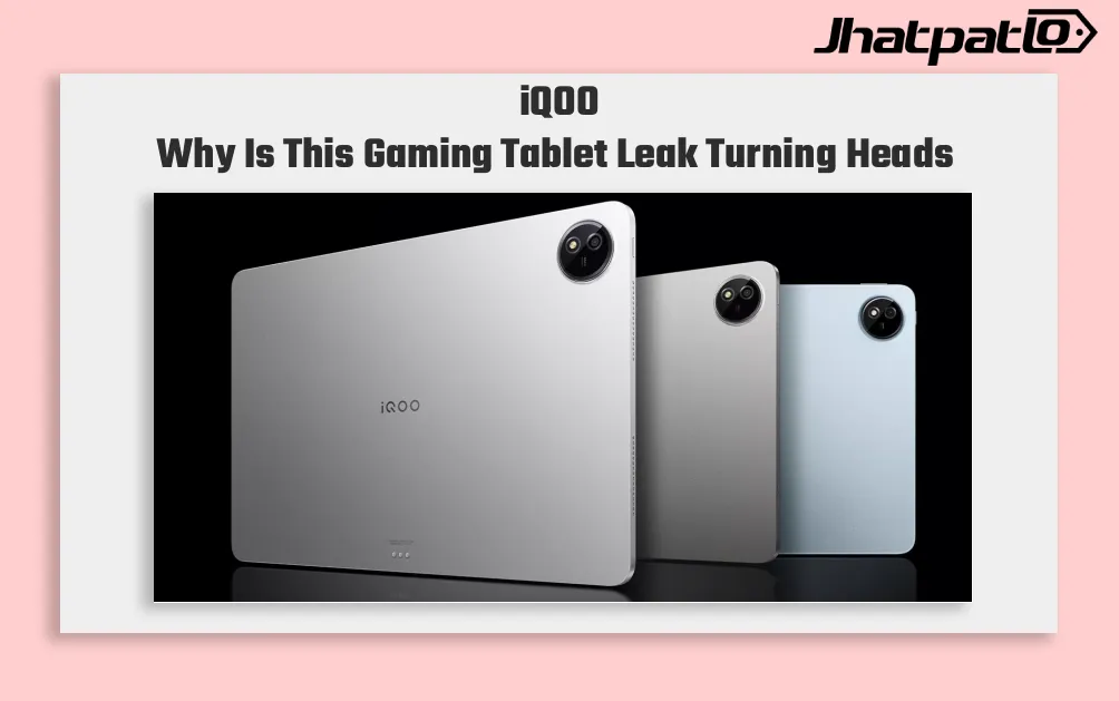 iQOO compact gaming tablet leak points to 8.8-inch Snapdragon flagship
