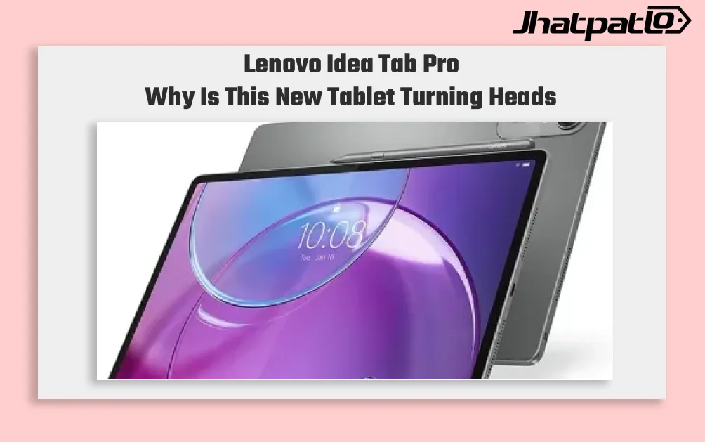 Lenovo Idea Tab Pro Gen 2 Lands at $499.99 With Snapdragon 8s Gen 4