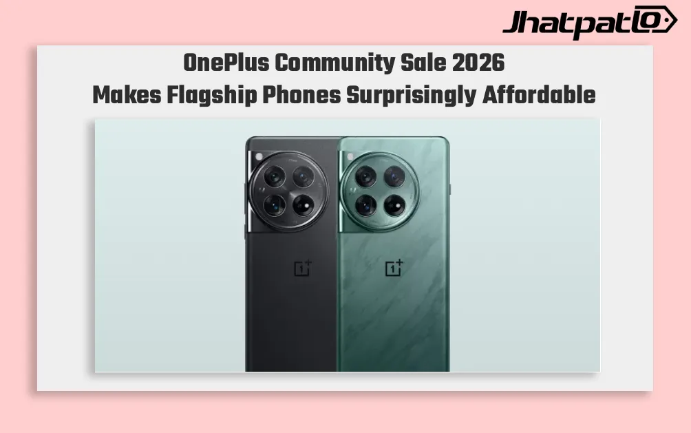 OnePlus Community Sale 2026 Brings Big Price Cuts Across the OnePlus Lineup