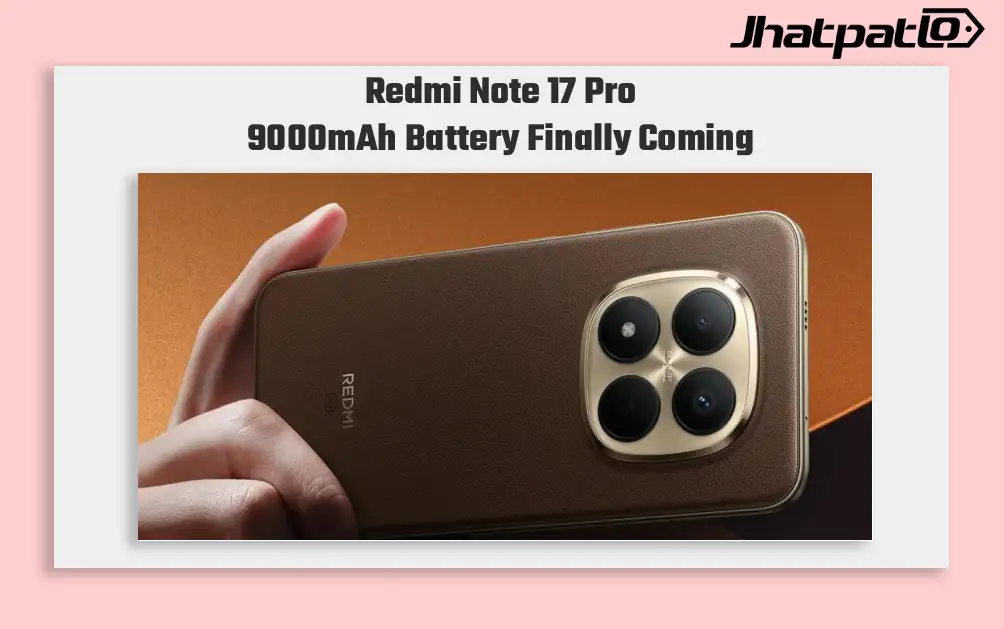Redmi Note 17 Pro 3C certification hints at 1.5K OLED and 9,000mAh battery
