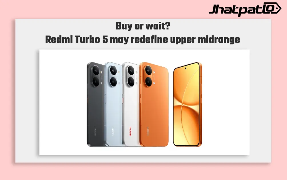 Redmi Turbo 5 India Launch on June 16 with Dimensity 8500 Ultra