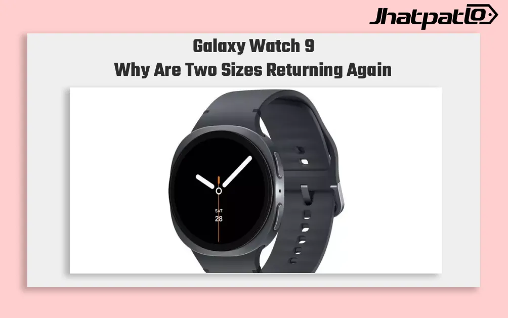 Samsung Galaxy Watch9 Renders Leak Shows 40mm and 44mm Sizes