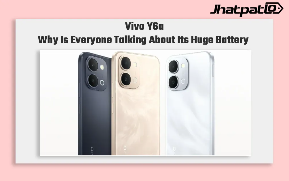Vivo Y6a 7200mAh Battery Brings IP69 Durability to Budget 5G Phones