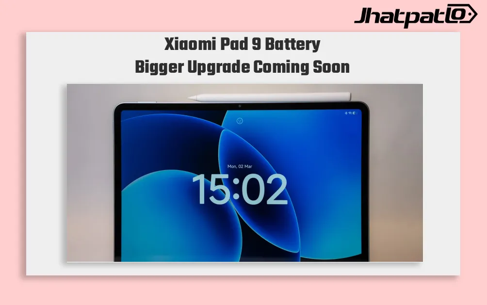 Xiaomi Pad 9 battery size leak points to bigger battery