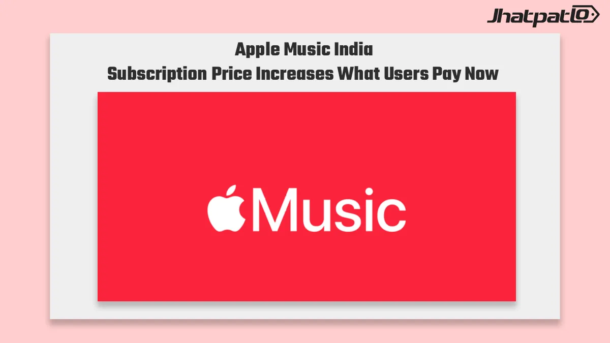 Apple Music India price hike lifts individual plan to Rs 139
