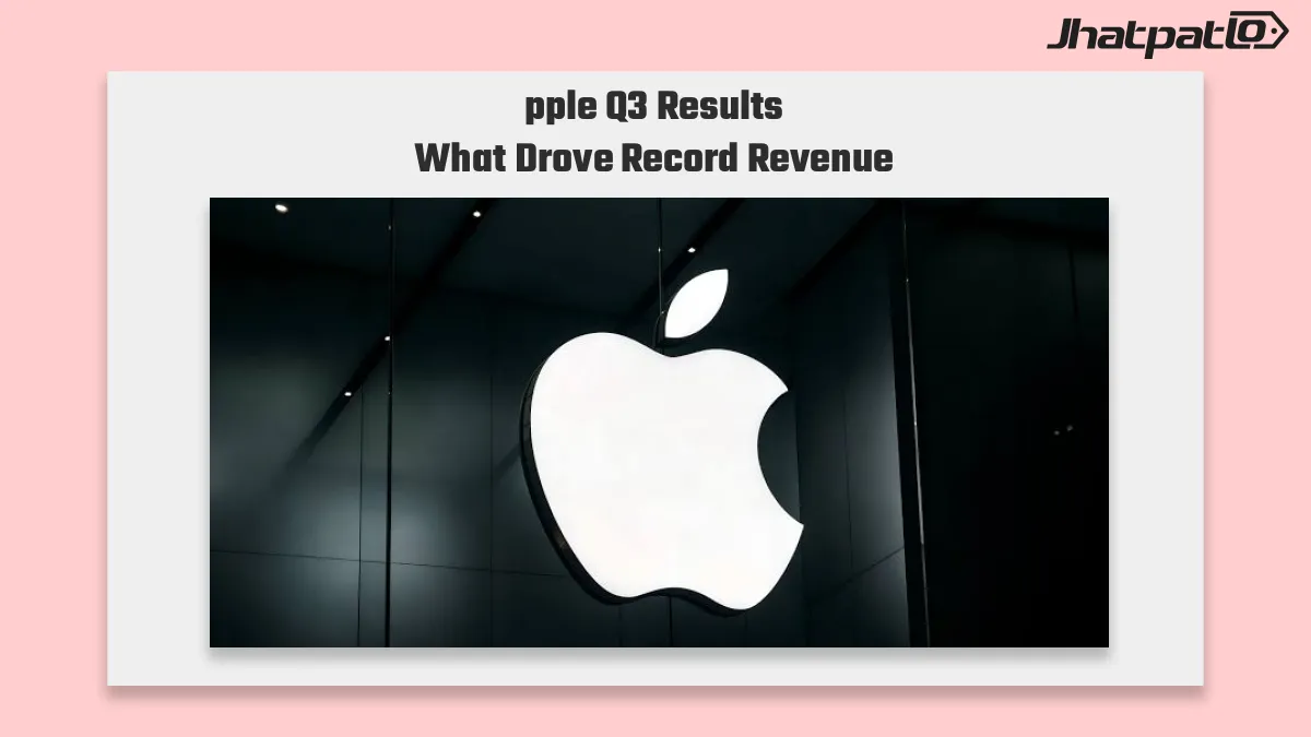 Apple Q3 Results Show Record Revenue as iPhone Demand Drives Growth