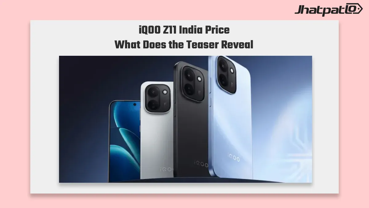 iQOO Z11 India launch teased with Dimensity 7500 Turbo and ₹35,000 price