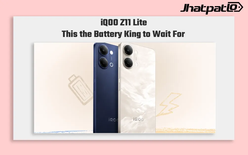 iQOO Z11 Lite battery Confirmed with 6500 mAh and 44W Charging