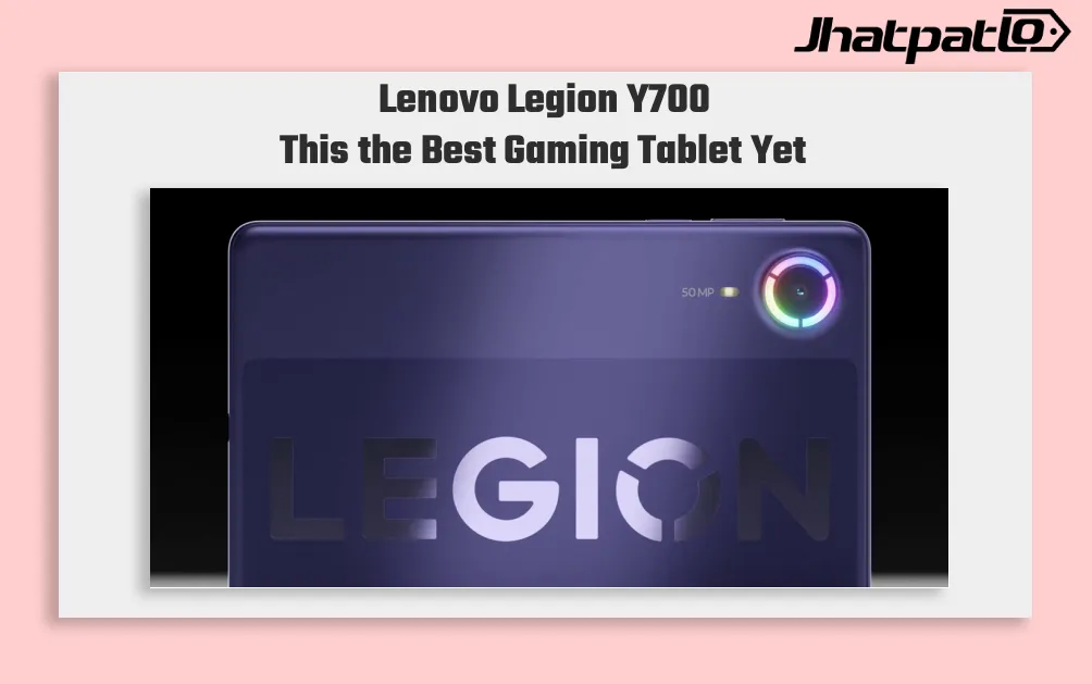 Lenovo Legion Y700 AI Tablet Launches in August with 5G and Purple Design