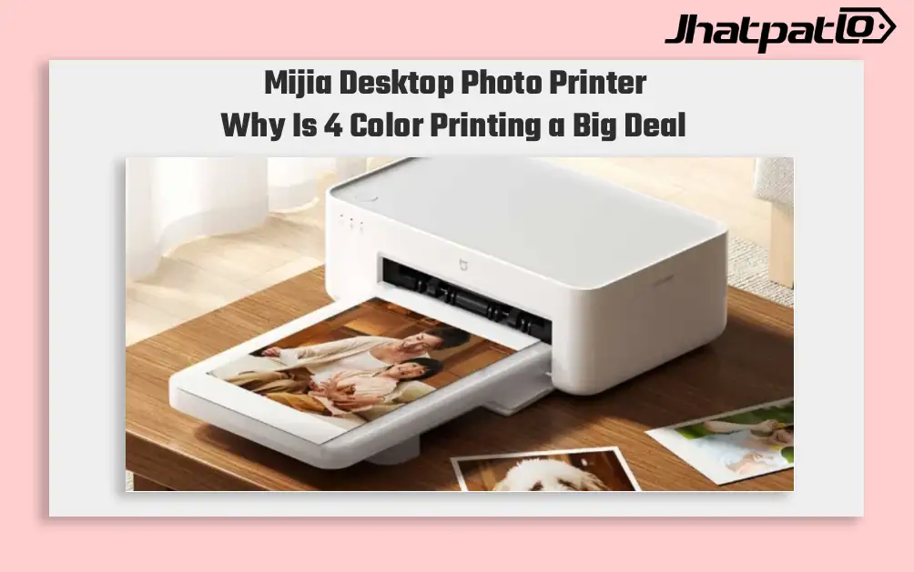 Mijia Desktop Photo Printer 2 Brings 4 Color Printing to Xiaomi Buyers