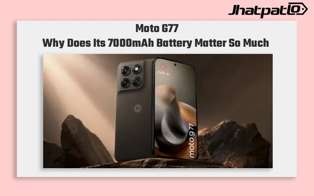 Moto G77 Power launch in India set for July 8 with 7000mAh battery
