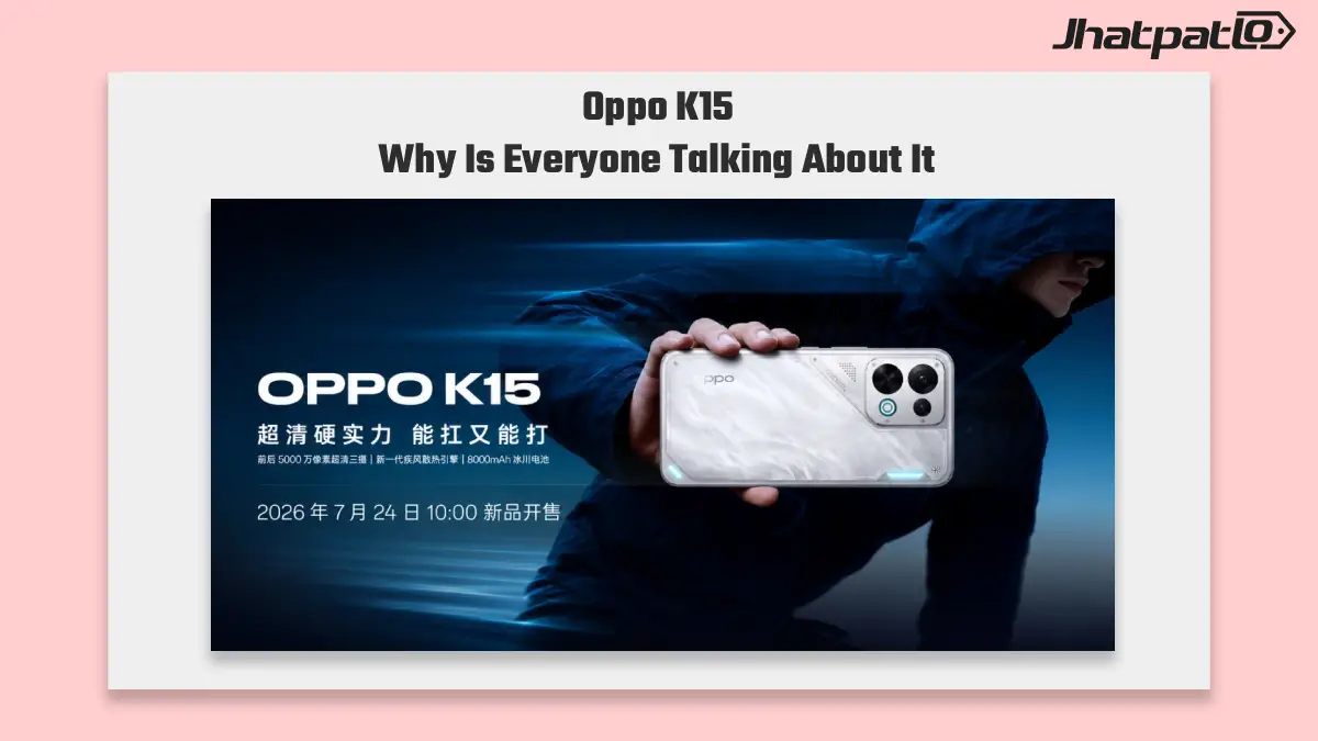 Oppo K15 8000mAh battery and 80W charging bring big mid range specs