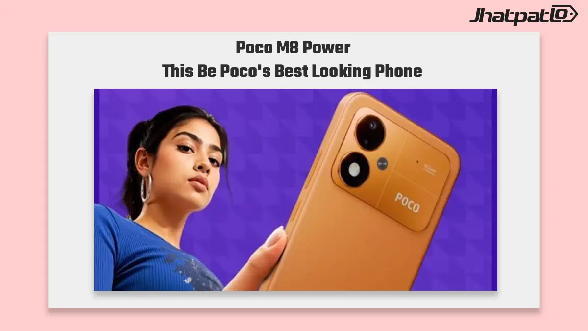  Poco M8 Power hands-on images show orange finish ahead of India launch