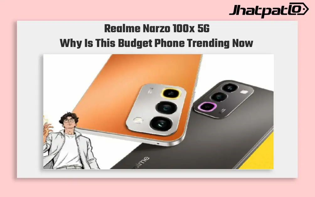 Realme Narzo 100x 5G launch details with 8000mAh battery and Dimensity 6300