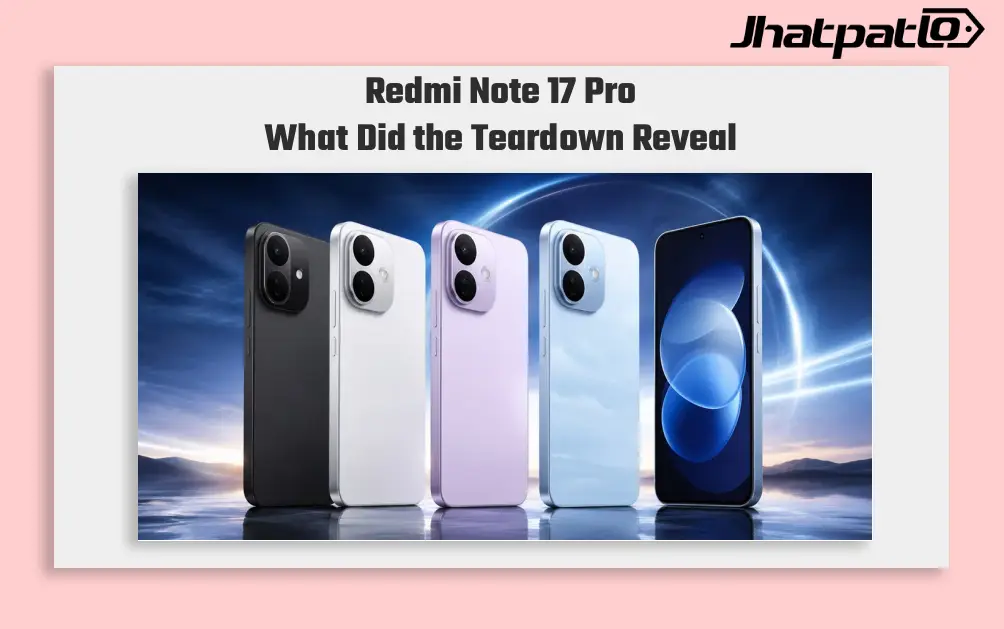 Redmi Note 17 Pro teardown reveals 9,000 mAh battery and vapor chamber