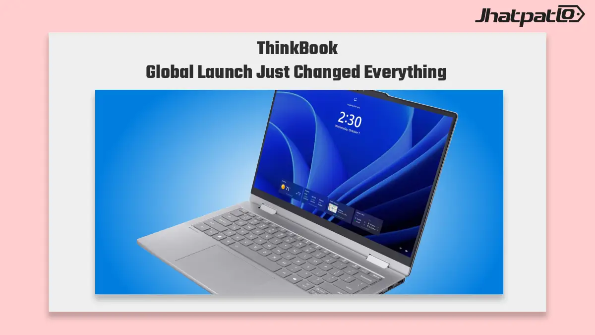 ThinkBook 14 2-in-1 G6 IPL Global Launch With Panther Lake Chips