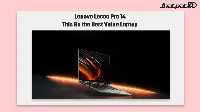 Lenovo Lecoo Pro 14 OCuLink Laptop Launches in China With Intel and AMD