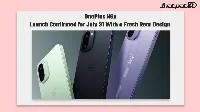 OnePlus N6x launch date set for July 31 with new rear design