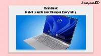 ThinkBook 14 2-in-1 G6 IPL Global Launch With Panther Lake Chips
