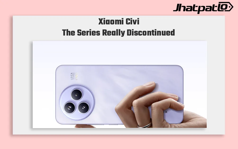 Xiaomi Civi series discontinued report points to no revival for China