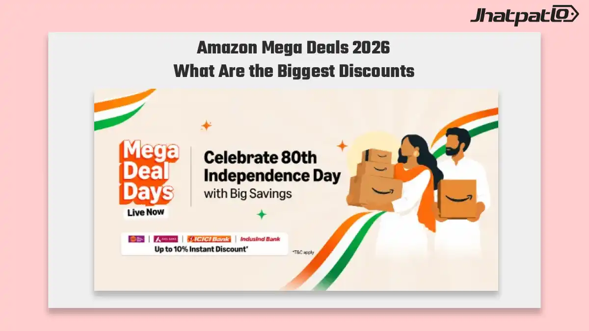 Amazon Mega Deals Days sale 2026 best smartphone and tech offers