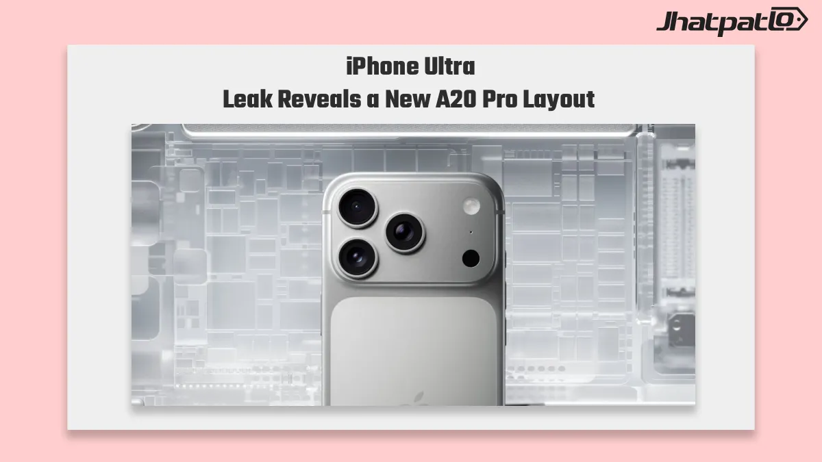 iPhone Ultra motherboard design leak points to new A20 Pro layout