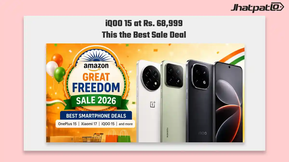iQOO 15 Great Freedom Sale Cuts Price to Rs. 68,999