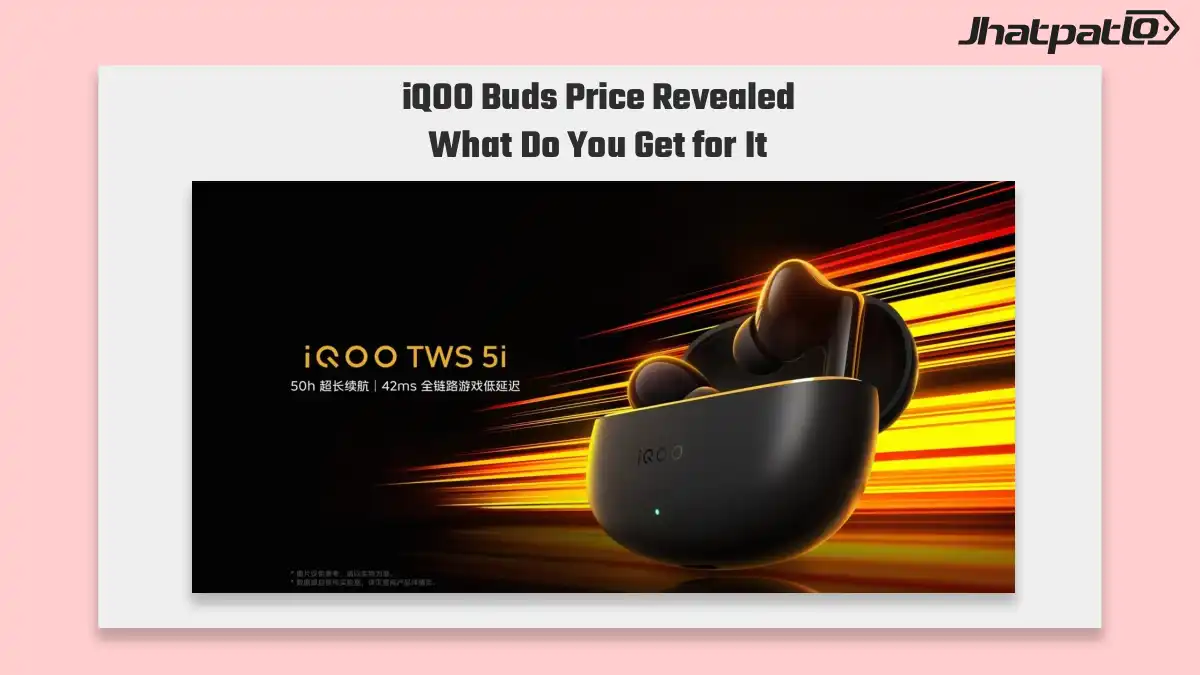  iQOO Buds launched in India with 50-hour battery price and sale