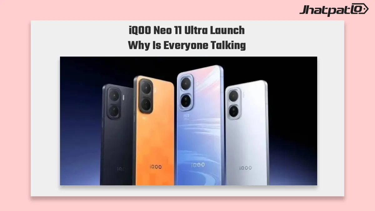  iQOO Neo 11 Ultra Launch Confirms Dimensity 9500 and 9,000mAh Battery