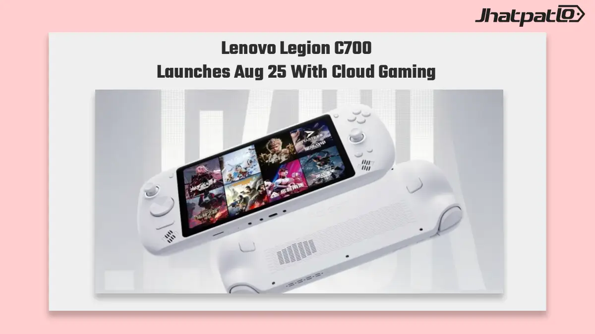  Lenovo Legion C700 cloud gaming launches Aug. 25 with Tencent START